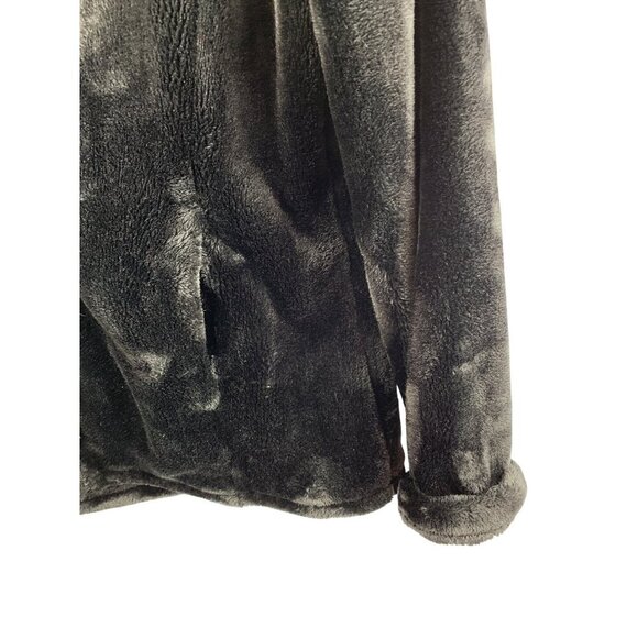32 Degrees Heat Black Faux Fur Jacket M - Picture 3 of 5